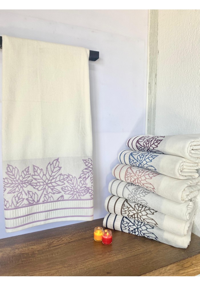 90*150 KADİFE NURÇINAR DESEN BANYO HAVLUSU